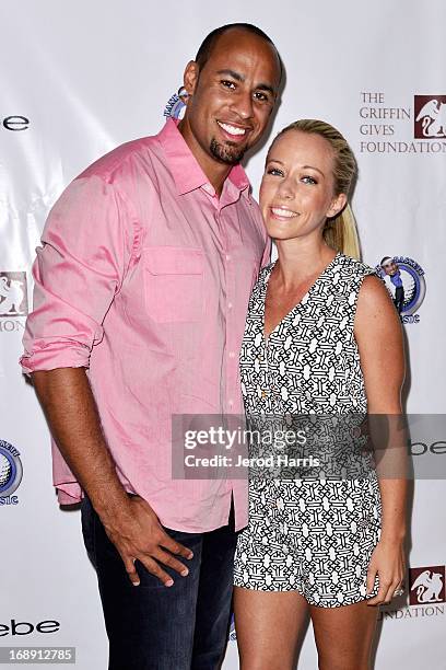 Hank Baskett and Kendra Wilkinson arrive at the 2nd Annual Hank Baskett Classic - VIP Welcome Reception at Terranea Resort and Spa on May 16, 2013 in...