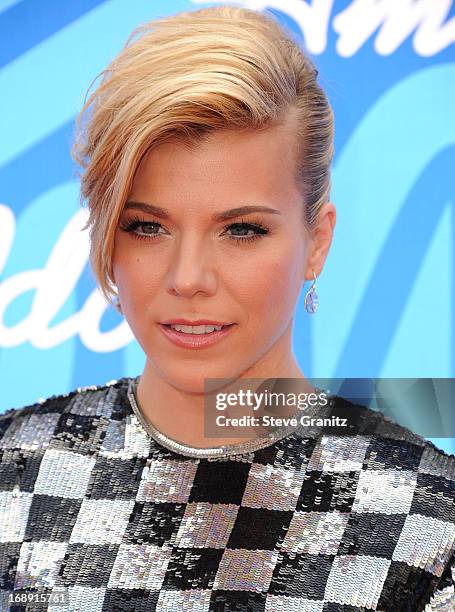Kimberly Perry arrives at the FOX's "American Idol" Grand Finale at Nokia Theatre L.A. Live on May 16, 2013 in Los Angeles, California.