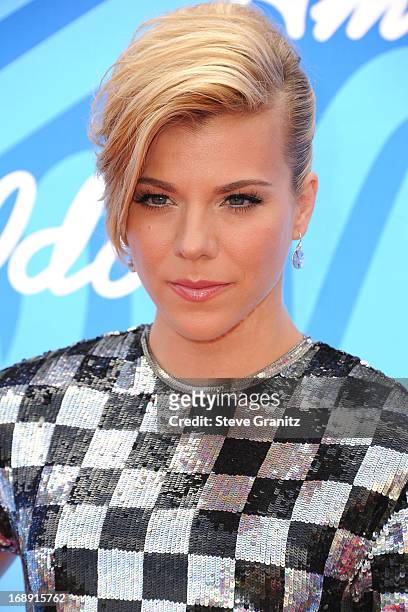 Kimberly Perry arrives at the FOX's "American Idol" Grand Finale at Nokia Theatre L.A. Live on May 16, 2013 in Los Angeles, California.