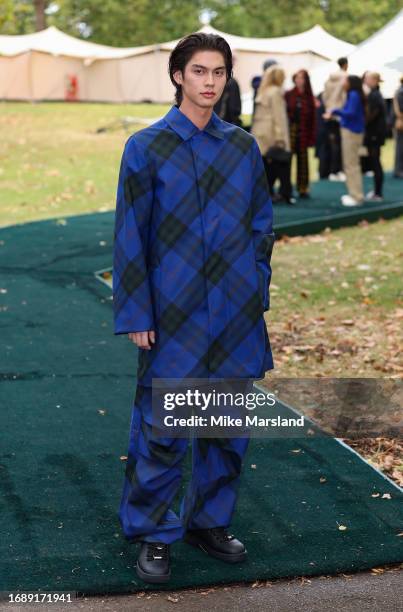 Bright attends the Burberry show during London Fashion Week September 2023 on September 18, 2023 in London, England.