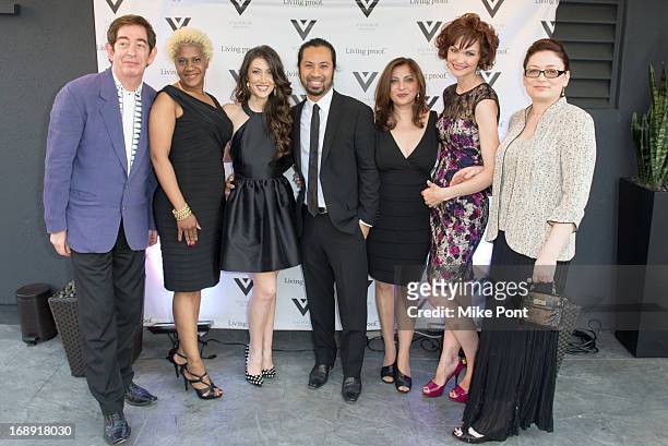 Hair Stylist Vu Nguyen and Staff attend the Vu Hair New York Opening Celebration at The Peninsula Hotel on May 16, 2013 in New York City.
