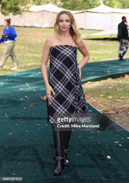 Jodie Comer attends the Burberry show during London Fashion Week September 2023 on September 18, 2023 in London, England.