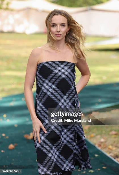 Jodie Comer attends the Burberry show during London Fashion Week September 2023 on September 18, 2023 in London, England.