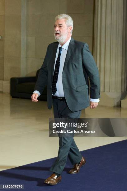 Miguel Angel Rodriguez attends the first edition of 'The La Vanguardia Awards' at the Museo Nacional de Arte de Cataluña on September 18, 2023 in...
