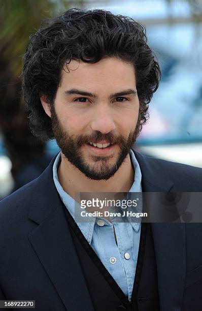 Actor Tahar Rahim attends 'Le Passe' photocall during the 66th Annual Cannes Film Festival at the Palais des Festivals on May 17, 2013 in Cannes,...
