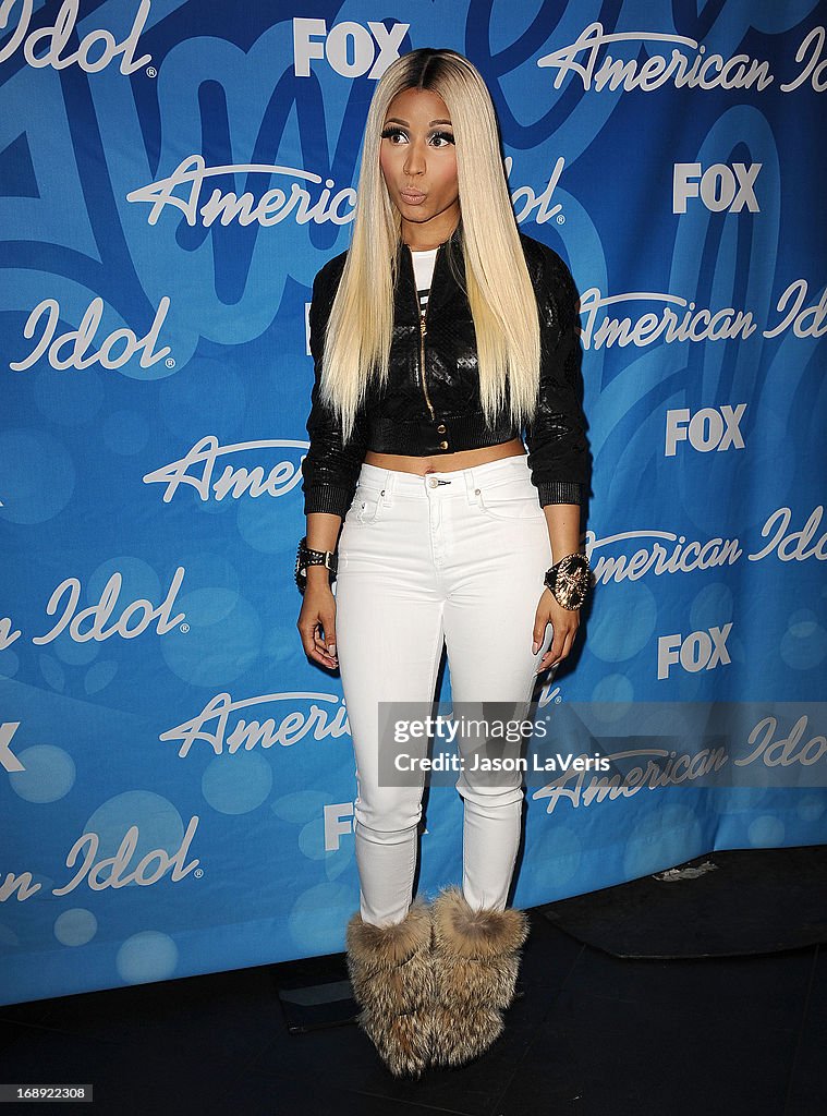 American Idol 2013 Finale - Press Room