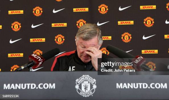 Sir Alex Ferguson Gives Final Press Conference As Manchester United Manager Sir Alex Ferguson Gives Final Press Conference As Manchester United Manager