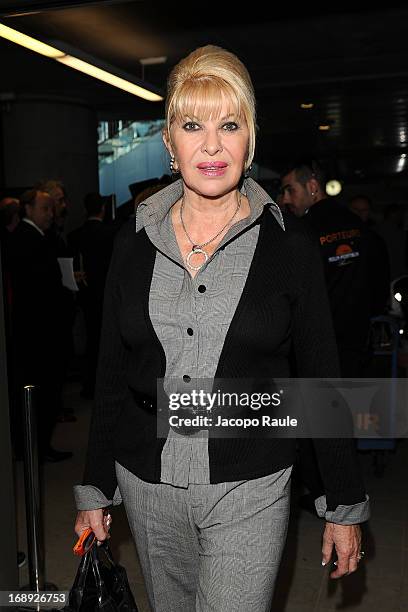 Ivana Trump is seen arriving at Nice airport during The 66th Annual Cannes Film Festival on May 17, 2013 in Nice, France.