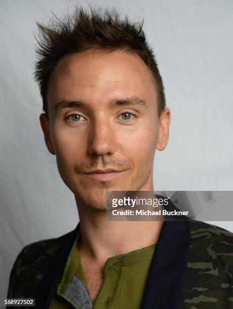 Director Rob Stewart poses for a portrait at the Variety Studio at the 66th Annual Cannes Film Festival at Chivas House on May 17, 2013 in Cannes,...