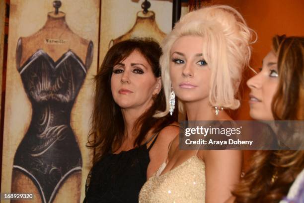 Krista Keller Stodden and Courtney Stodden attend the Dr. Ava Cadell's ?Sizzling Sexy Summer of 2013? Seminar at Shekhar Rahate Haute Couture...