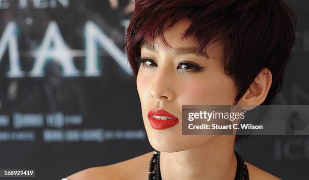 Eva Huang attends the 'Iceman Cometh 3D' Photocall and Press conference at the 66th Annual Cannes Film Festival on May 17, 2013 in Cannes, France.