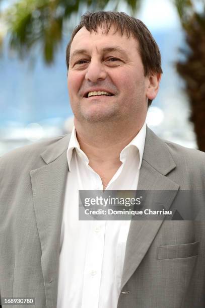 Actor Patrick d'Assumcao attends the photocall for 'L'Inconnu Du Lac' during the 66th Annual Cannes Film Festival at Palais des Festivals on May 17,...