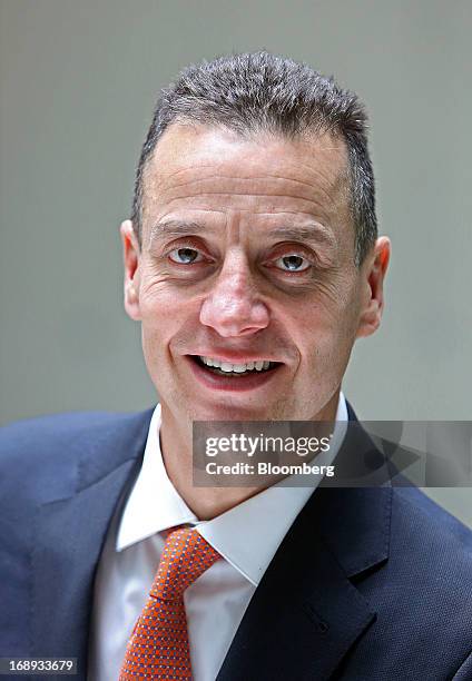 Dalton Philips, chief executive officer of William Morrison Supermarkets Plc, poses for a photograph following a news conference in London, U.K., on...