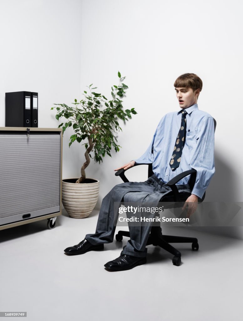 Deflated Man High Res Stock Photo Getty Images