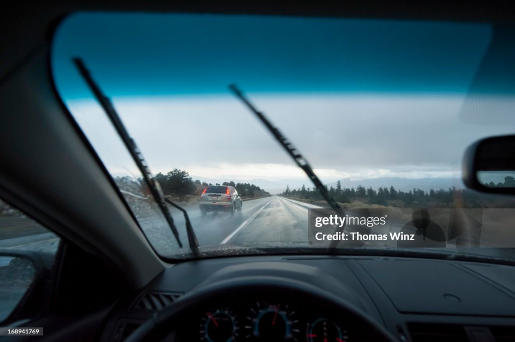 Driving in the rain