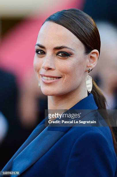 Actress Berenice Bejo attends the Premiere of 'Le Passe' during The 66th Annual Cannes Film Festival at Palais des Festivals on May 17, 2013 in...