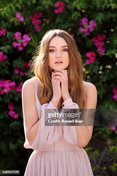 Actress Shailene Woodley is photographed for Coco Eco Magazine on January 15, 2012 in Santa Monica, California.
