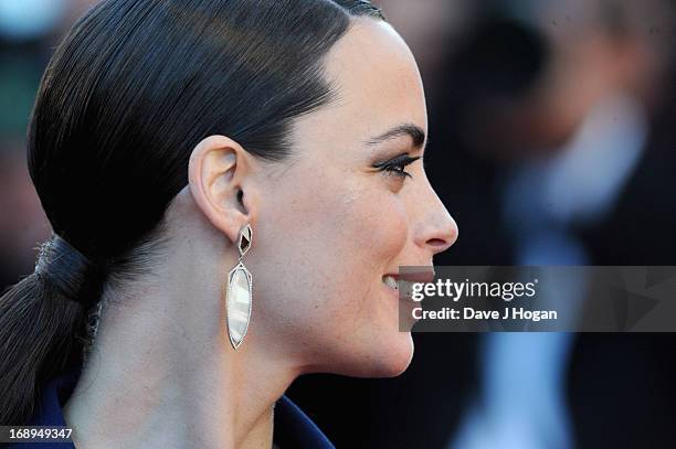 Actress Berenice Bejo attends the Premiere of 'Le Passe' during The 66th Annual Cannes Film Festival at Palais des Festivals on May 17, 2013 in...