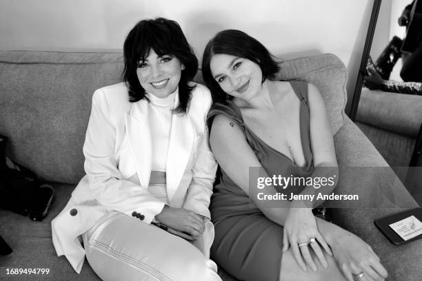 Krysta Rodriguez and Gracie McGraw attend the 9th Annual "Voices: Stars For Foster Kids" Benefit Concert hosted by You Gotta Believe at Town Hall on...