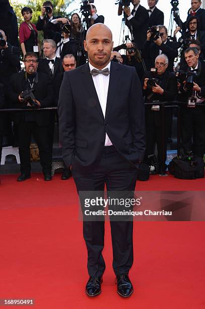 Actor Eric Judor attends the Premiere of 'Le Passe' during The 66th Annual Cannes Film Festival at Palais des Festivals on May 17, 2013 in Cannes,...