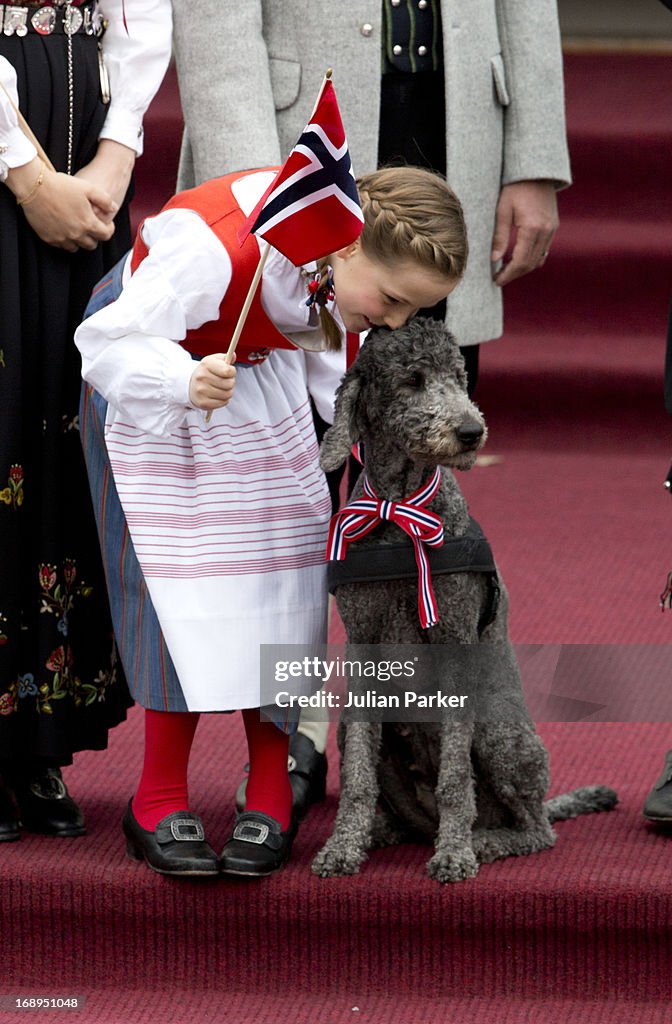 The Norwegian Royal Family Celebrate National Day In Oslo