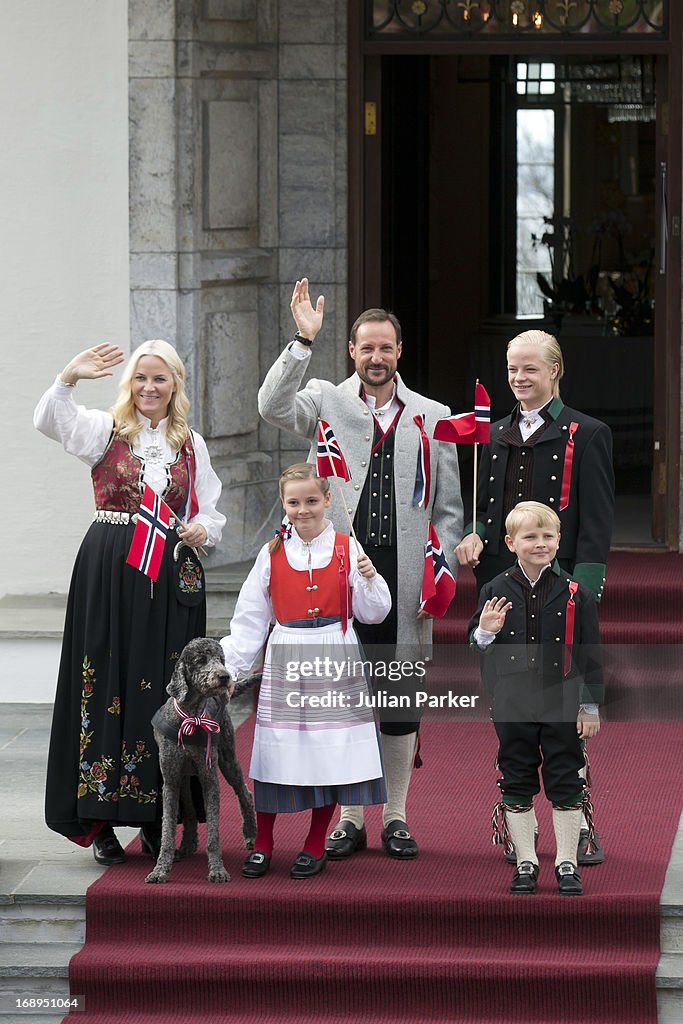 The Norwegian Royal Family Celebrate National Day In Oslo