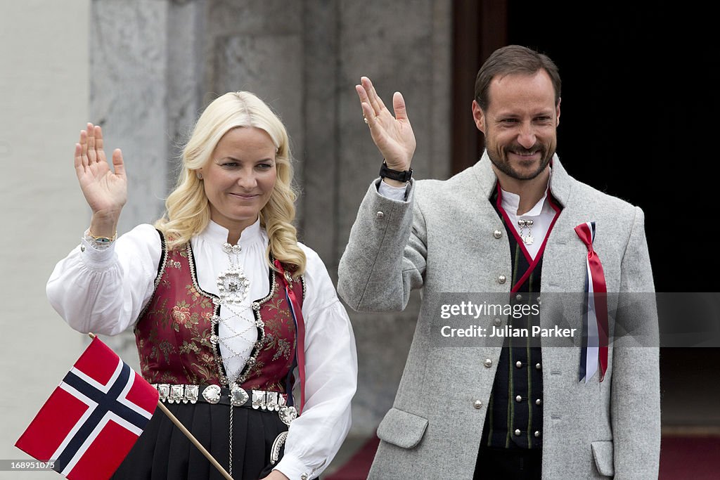 The Norwegian Royal Family Celebrate National Day In Oslo