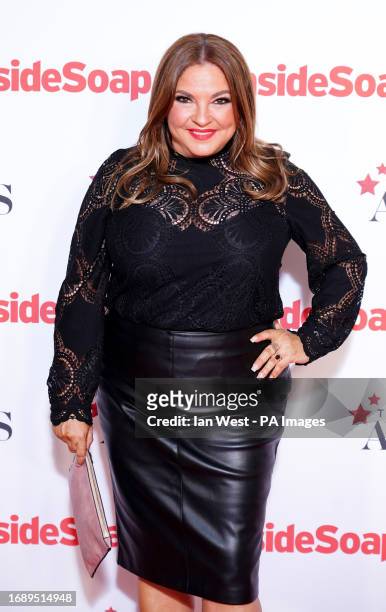Rebekah Elmaloglou attending the Inside Soap Awards at Salsa Temple in London. Picture date: Monday September 25, 2023.