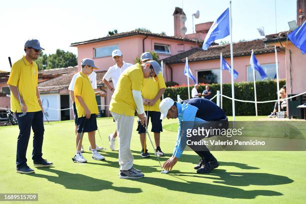General view during the Golf4Autism prior to the 2023 Junior Ryder Cup at Golf Nazionale on September 25, 2023 in Viterbo, Italy.