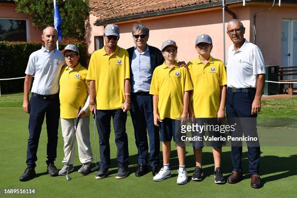 Gian Paolo Montali, Director general of The Ryder Cup attends during the Golf4Autism prior to the 2023 Junior Ryder Cup at Golf Nazionale on...
