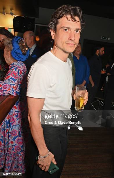 Jackson Boxer attends the launch of 'The Art Of Dining: Celebrate London Restaurants' at The Groucho Club on September 25, 2023 in London, England.