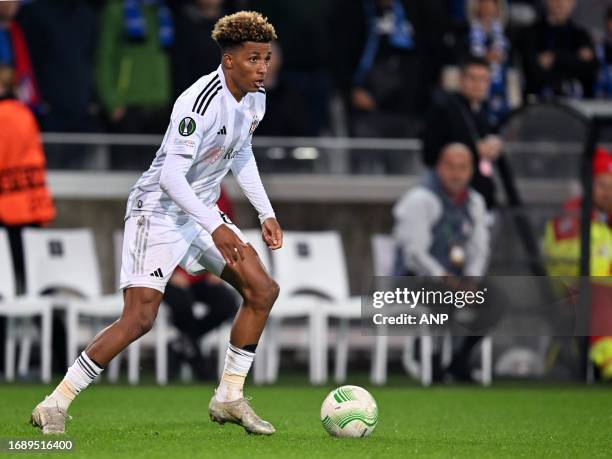 Gedson Fernandes of Besiktas JK during the UEFA Conference League group D match between Club Brugge and Besiktas JK at the Jan Breydel Stadium on...