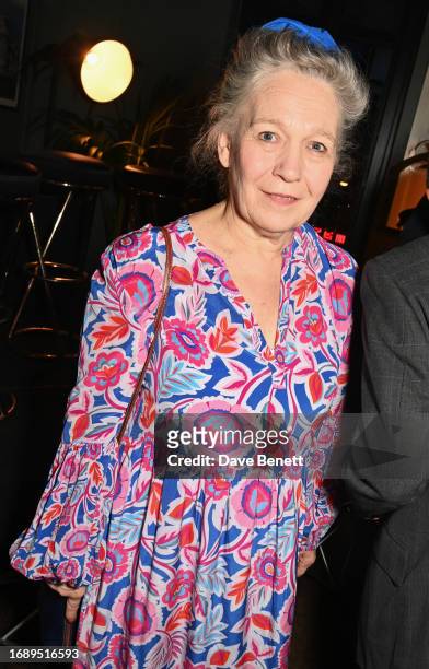 Michelle Wade attends the launch of 'The Art Of Dining: Celebrate London Restaurants' at The Groucho Club on September 25, 2023 in London, England.