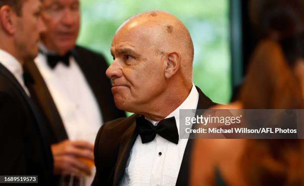 Greg Williams is seen during the 2023 Brownlow Medal at Crown Palladium on September 25, 2023 in Melbourne, Australia.