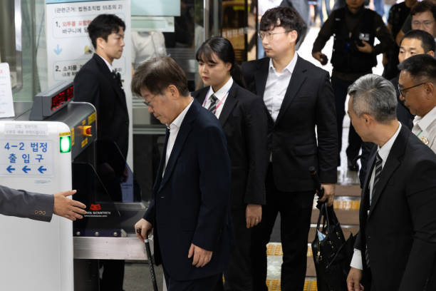 KOR: South Korean Opposition Leader Lee Jae-myung Arrives At Court For Hearing on Arrest Warrant
