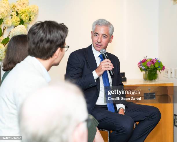 Bill Ackman attends The Pershing Square Foundation's 2023 MIND Prize Dinner at The Modern on September 12, 2023 in New York City.