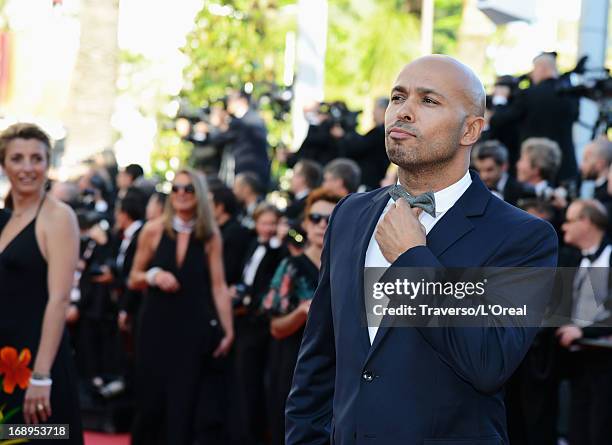 Actor Eric Judor attends the Premiere of 'Le Passe' during The 66th Annual Cannes Film Festival at Palais des Festivals on May 17, 2013 in Cannes,...