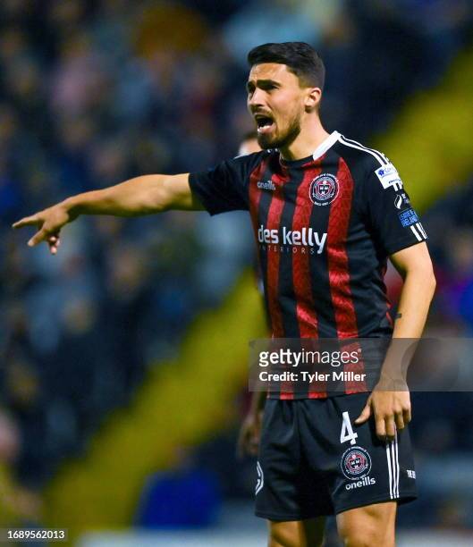 Dublin , Ireland - 25 September 2023; Krystian Nowak of Bohemians during the SSE Airtricity Men's Premier Division match between Bohemians and...