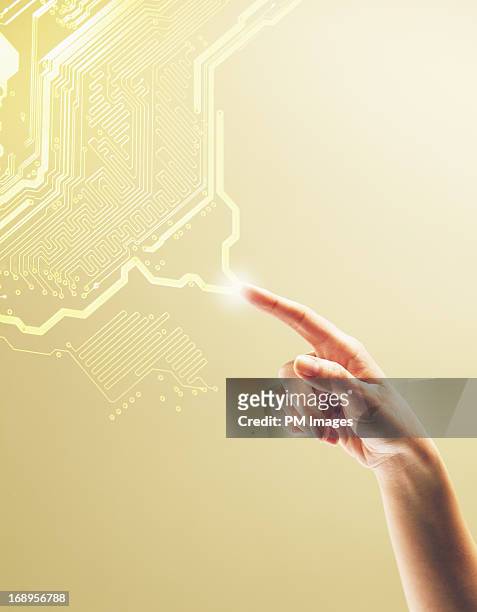 digital connection - human finger stock pictures, royalty-free photos & images