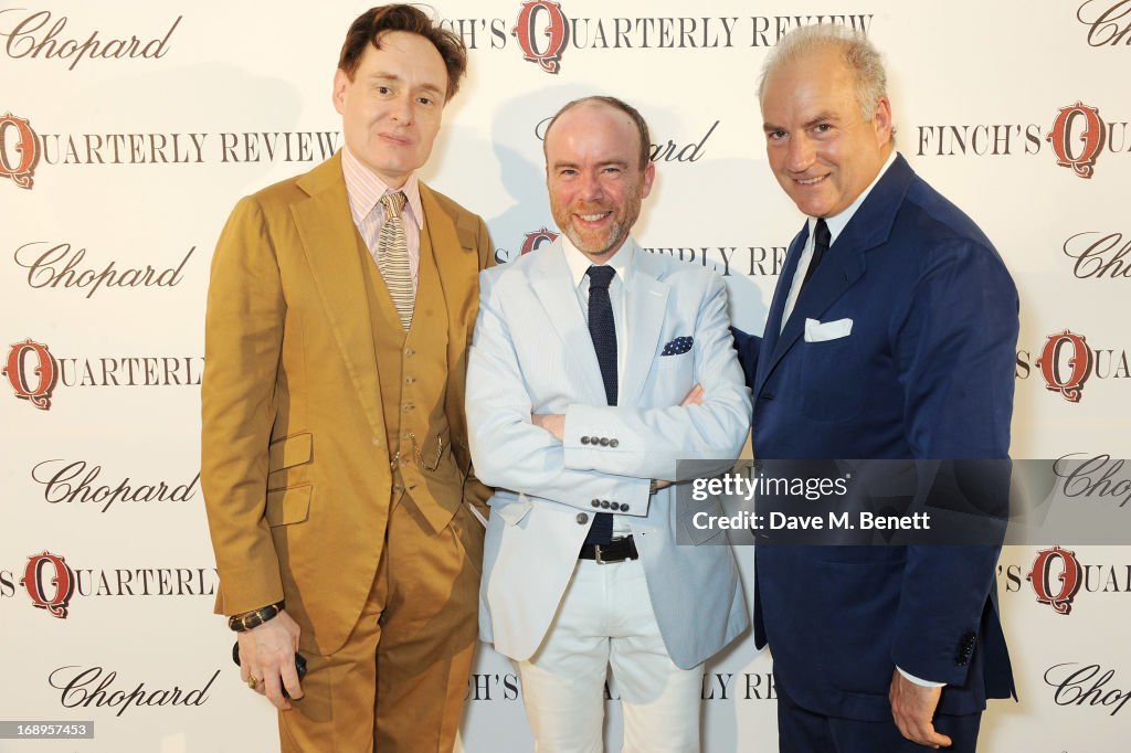 Charles Finch, Caroline Scheufele & Nick Foulkes Host Annual Finch's Quarterly Review Filmmakers Dinner 2013