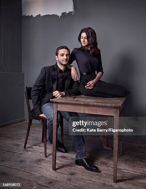 Figaro ID: 105812-006. Director Olivier Nakache and sister/actress Geraldine Nakache are photogrpahed for Madame Figaro on January 17, 2013 in Paris,...