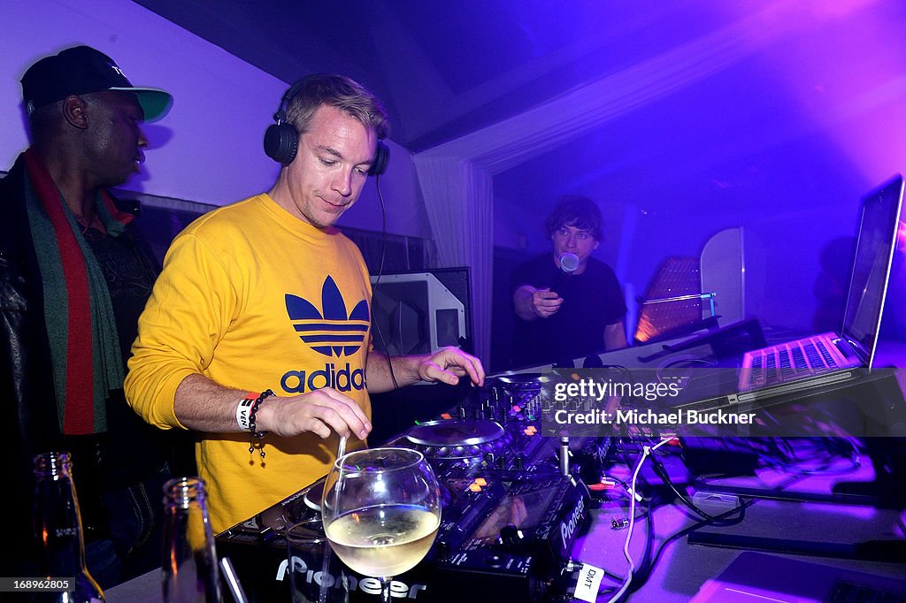 Torch Cannes Day 3 - DJ Diplo - The 66th Annual Cannes Film Festival
