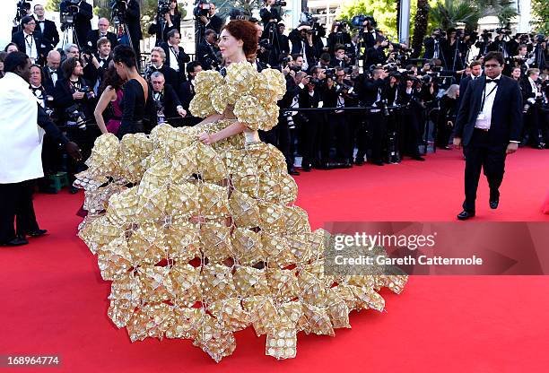 Larisa Katz attends the Premiere of 'Le Passe' during The 66th Annual Cannes Film Festival at Palais des Festivals on May 17, 2013 in Cannes, France.