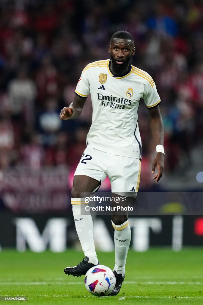 Rodiger Antonio Rudiger centre-back of Real Madrid and Germany during the ...