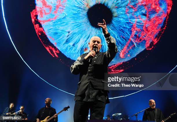 Peter Gabriel performs at Madison Square Garden on September 18, 2023 in New York City.