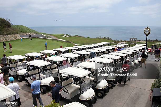 General view of atmosphere at the 2nd annual Hank Baskett Classic Golf Tournament held at the Trump National Golf Club on May 17, 2013 in Rancho...