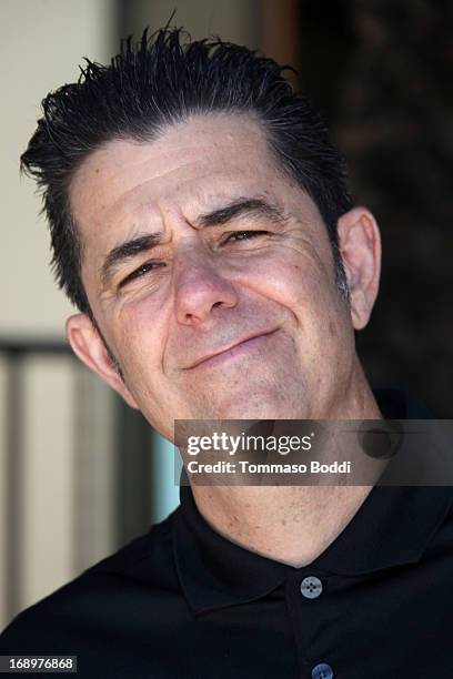 And radio personality Riki Rachtman attends the 2nd annual Hank Baskett Classic Golf Tournament held at the Trump National Golf Club on May 17, 2013...