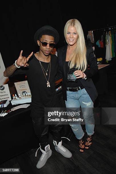 Recording artist Lil Twist attends the Billboard Music Awards gifting lounge presented by Kari Feinstein PR at the MGM Grand Garden Arena on May 17,...