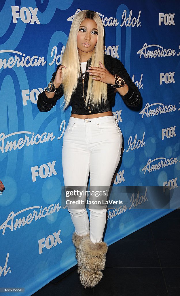 American Idol 2013 Finale - Press Room