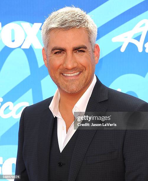 Singer Taylor Hicks attends the American Idol 2013 finale at Nokia Theatre L.A. Live on May 16, 2013 in Los Angeles, California.